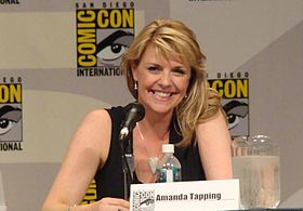 Amanda Tapping au Comic Con en 2007