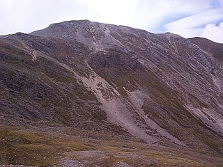 Beinn Liath Mhòr 926m high mountain in Scotland