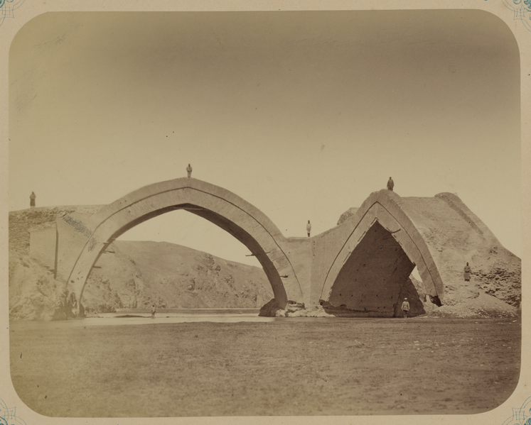 File:Antiquities of Samarkand. Bridge of Shadman Malik. View from the North WDL3872.png