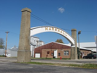 Arch in the Town of Marshall United States historic place