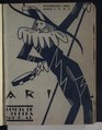 Capa da Ariel - Revista de Cultura Musical, fevereiro de 1924. Direção por Sá Pereira e Mário de Andrade.