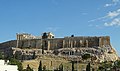 Acropolis vanuit Museum