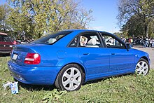 Audi B5 S4 sedan Audi S4 B5 blue rear.jpg