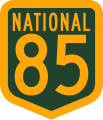 National highway marker