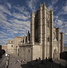 View of the Cathedral of Ávila