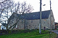 Residential stable house and stable barn of a farm