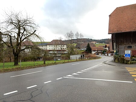 Baggwil im Dorf