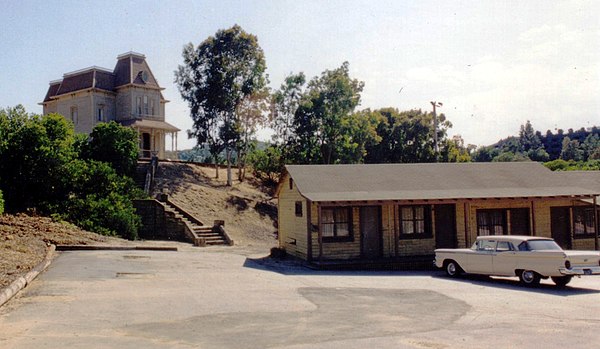 Bates Motel set at Universal Studios, Hollywood, California