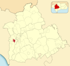 Расположение муниципалитета Бенакасон на карте провинции