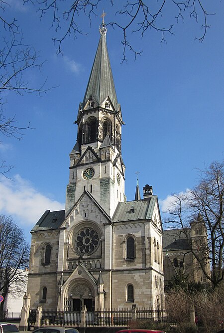 Berlin, Neukoelln, Lilienthalstrasse, Johannes Basilika