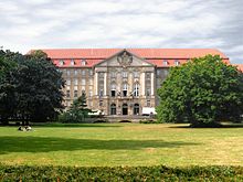 The Kammergericht building, location of the Berlin Air Safety Centre. Berlin kammergericht.jpg