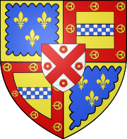 Arms of Esme Stuart, 1st Duke of Lennox Blason Esme Stuart (1542-1583) 1er Duc de Lennox.svg