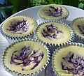 Blueberry cheesecake tarts in foil forms.jpg