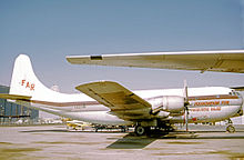 Boeing C-97G of the Foundation for Airborne Relief at Long Beach Airport, California, in 1973 Boeing C-97G N227AR FAR LGB 13.10.73 edited-3.jpg