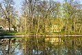 Schloss Börln Blick über Hain-Teich