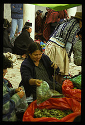 A Bolivian woman selling coca Boliviacoca.jpg