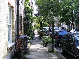 Bonnington Square Square in Vauxhall, south London, built in 1870s, squatted in 1980s