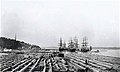 Booths rafts Sillery Quebec 1891.jpg