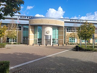 <span class="mw-page-title-main">Bournemouth Combined Court Centre</span> Judicial building in Bournemouth, Dorset, England