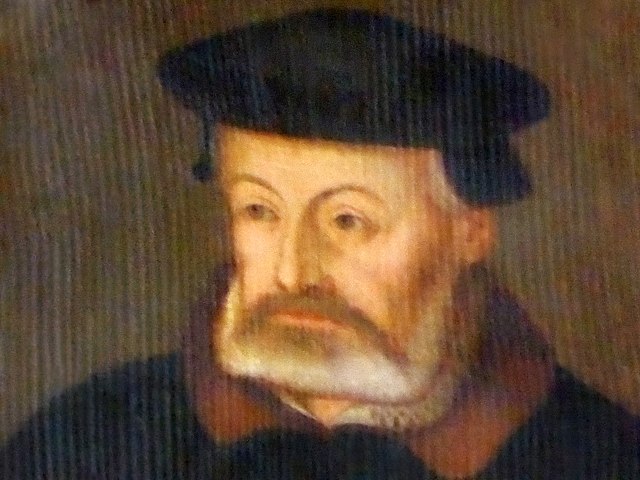 Postumes Porträt des Johannes Brenz, Epitaph in der Stiftskirche Stuttgart