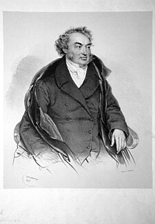 Bruno Görgen na litografii od Josefa Kriehubera, 1836