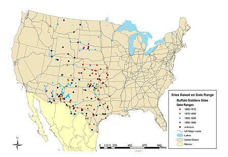 National Park Service, CRGIS Buffalo Soldiers Mapping Project.