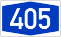 Bundesautobahn 405 number.svg