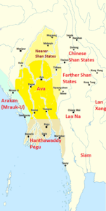 Мьянма в 1450 году