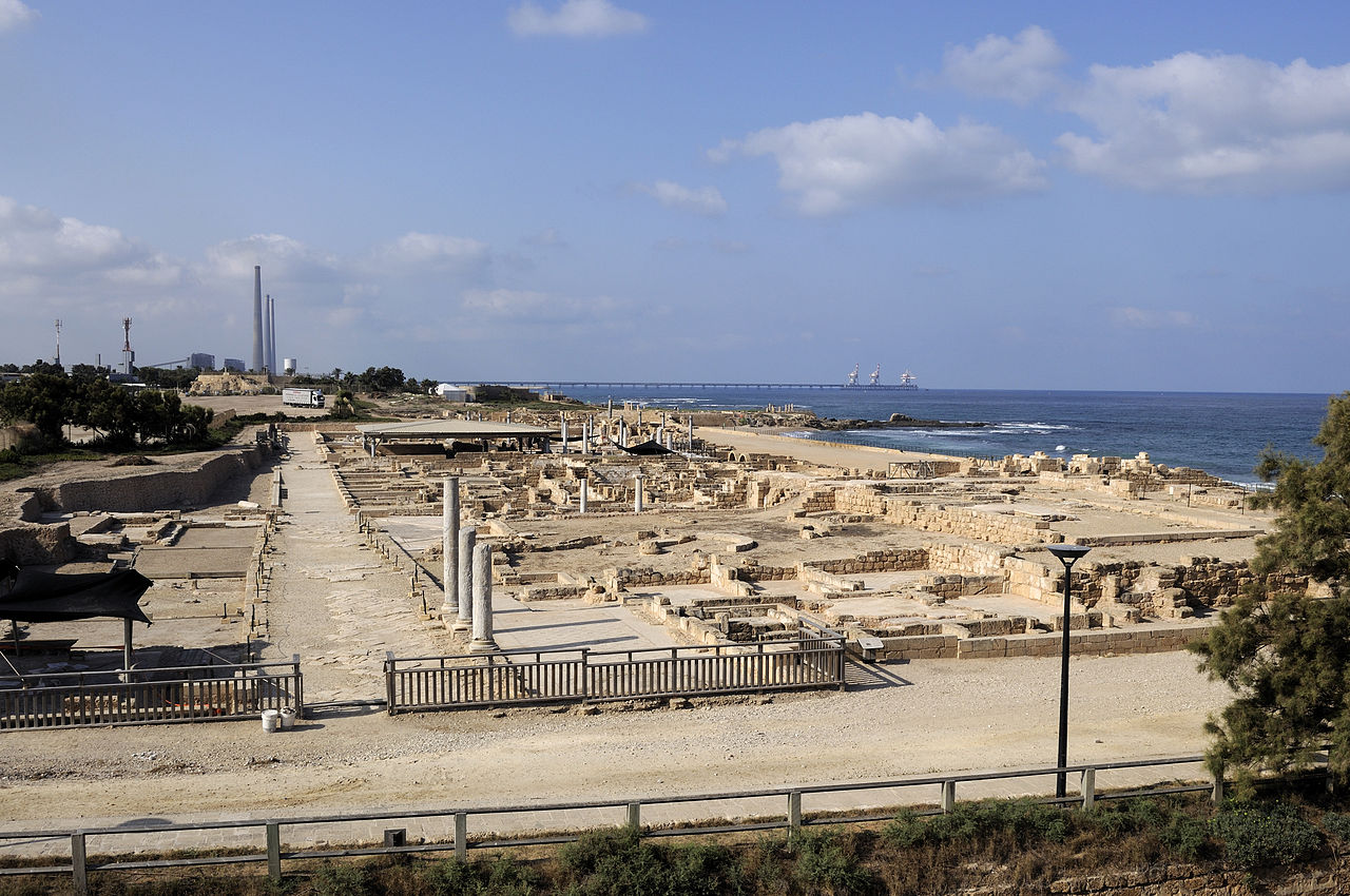 Sehenwürdigkeit in Caesarea Maritima - vergrößerbar