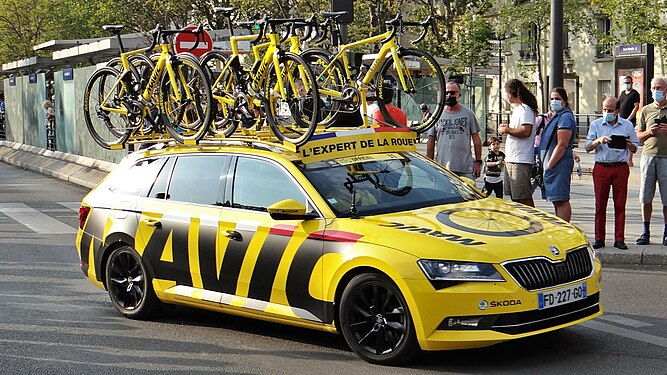 Cars in Tour de France 2020