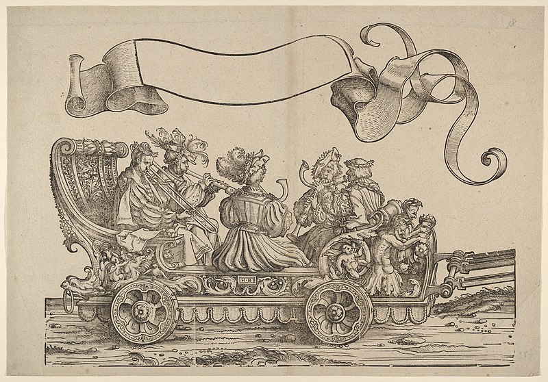 File:Cart with Horn Musicians, The Triumphal Procession of Emperor Maximilian I MET DP834076.jpg