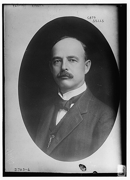 Cato Sells, Commissioner of Indian Affairs, 1913.