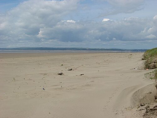 Cefn Sidan beach 