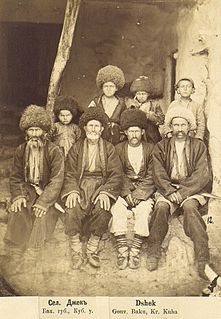 Jek people Northeast Caucasian ethnic group