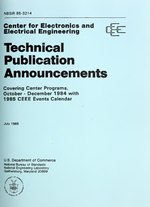 Thumbnail for File:Center for Electronics and Electrical Engineering technical publication announcements covering center programs, October - December 1984 with 1985 CEEE events calendar (IA centerforelectro8532walt).pdf