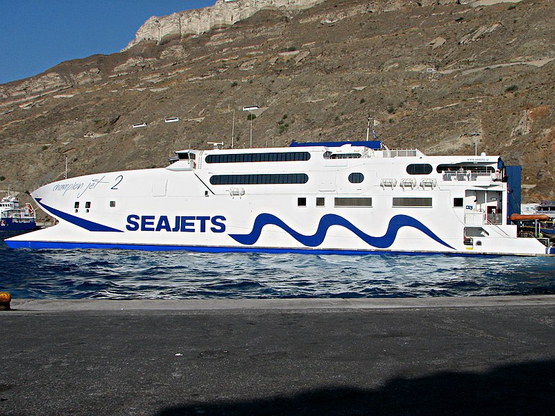 File:Champion Jet 2 - Seajets - Santorini - Portside.jpg