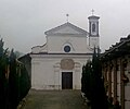 Chiesa della Cura, Cimitero di Viverone, sulla strada per Roppolo