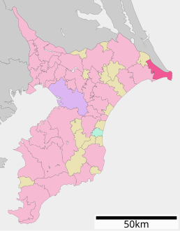 Choshi in Chiba Prefecture Ja.svg