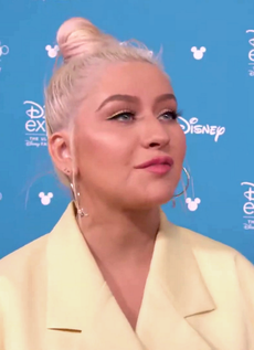 Christina Aguilera v roku 2019