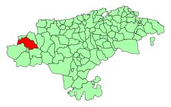 Cillorigo de Liébana (Cantabria) Mapa.svg