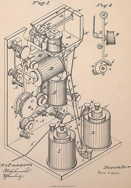 File:Collection of United States patents granted to Thomas A. Edison, 1869-1884 (1869) (14569845959).jpg