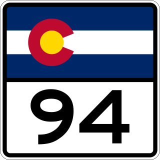 <span class="mw-page-title-main">Colorado State Highway 94</span> State highway in Colorado, United States