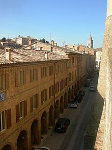 Veduta di Corso Garibaldi verso piazza della Repubblica