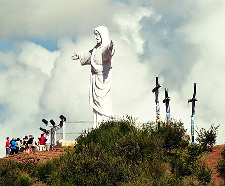 risto Blanco statue in Cuzco, Peru.