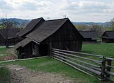 Chłopska zagroda z Luzne - chałupa English: Peasant Farmstead from Luzna