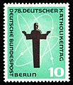 Briefmarke der Deutschen Bundespost Berlin (1958) 78. Deutscher Katholikentag in Berlin
