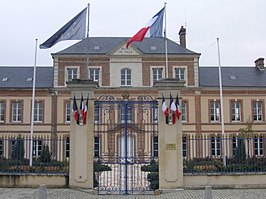 Gemeentehuis Hôtel de ville van Damville