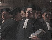 Daumier - Pas-perduksen huone Palais de Justice -kadulla, 5447224.jpg