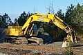 A John Deere 330C Excavator