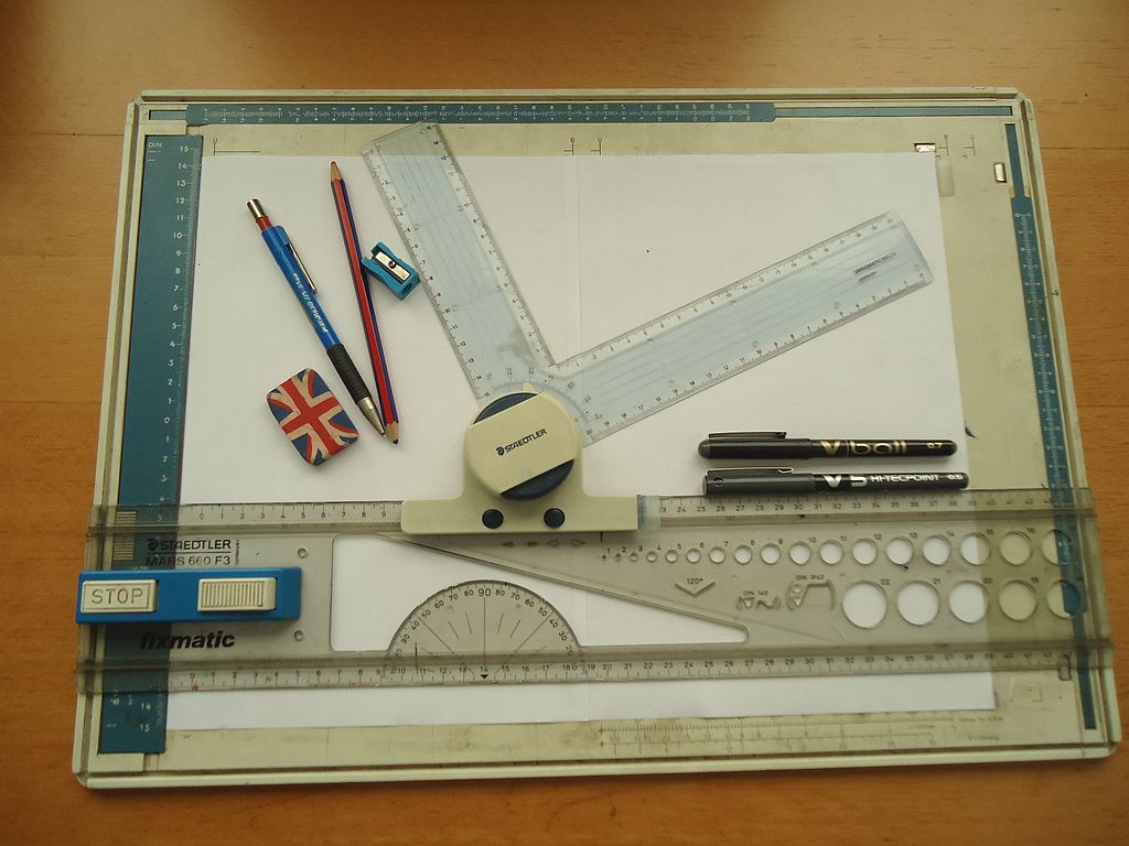 Mesa (tablero) De Dibujo Profesional C/ Regla Paralela